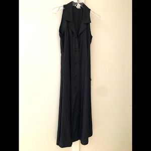 Tamotsu Sleeveless Linen Dress